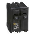 Schneider HOM Plug-On Circuit Breakers — 2-Pole, 15–200A