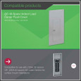 Schneider QOC Series Convertible Load Center Covers — Surface & Flush Mount (30–54 Spaces)