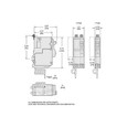 Schneider Mini Circuit Breaker, QO, 1 Pole, 120VAC, 22kA, Bolt On