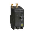 Schneider Mini Circuit Breaker, QO, 2 Pole, 120/240VAC, 10kA, Bolt On