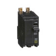 Schneider Mini Circuit Breaker, QO, 2 Pole, 120/240VAC, 10kA, Bolt On