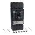 SchneiderElectricPowerPactL-FrameMoldedCaseCircuitBreakers—250A/400A/600A,SelectableInterruptingRatings(3-Pole,U31XOptions)