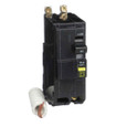 Schneider Mini Circuit Breaker, QO, 25A, 2 Pole, 120/240VAC, 10kA, Bolt On