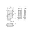 Schneider Mini Circuit Breaker, QO, 1 Pole, 120VAC, 10kA, Plug In