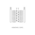 Schneider HOMeline Plug-On Neutral Load Centers — 125A Main Lug, 8–60 Circuit Indoor Panels