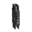 Schneider Mini Circuit Breaker, QOU, 10A, 1 Pole, 120/240VAC, 10kA