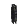 Schneider Mini Circuit Breaker, QOU, 10A, 1 Pole, 120/240VAC, 10kA