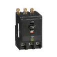 Schneider Mini Circuit Breaker, QO, 3 Pole, 120/240VAC, 10kA, Bolt On