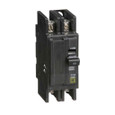 Schneider Mini Circuit Breaker, QOU, 10A, 2 Pole, 120/240VAC, 10kA