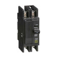 Schneider Mini Circuit Breaker, QOU, 10A, 2 Pole, 120/240VAC, 10kA