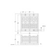 Schneider 9080LBA Series Panel Terminal Block Assemblies, Selectable Number of Poles