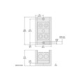 Schneider 9080LBA Series Panel Terminal Block Assemblies, Selectable Number of Poles