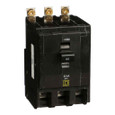 Schneider Mini Circuit Breaker, QO, 3 Pole, 120/240VAC, 22kA, Bolt On