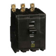 Schneider Mini Circuit Breaker, QO, 3 Pole, 120/240VAC, 22kA, Bolt On