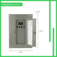 Schneider HOM Series Value Pack Main Breaker Load Centers – 100A to 200A (20–80 Circuits)
