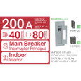 Schneider HOM Series Value Pack Main Breaker Load Centers – 100A to 200A (20–80 Circuits)