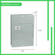 Schneider QO Load Centers — 6/12 & 8/16 Circuit, 100A Main Breaker/Convertible, Flush & Surface Models