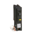Schneider Mini Circuit Breaker, Homeline, 15A, 1 pole, 120VAC, 10kA AIR, Ground Fault Class A