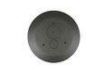 Wiremold 4FFATC15 Flush Furniture Feed Poke-Thru Assembly 8" x 16" Steel Construction Black