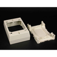 Wiremold Medium Capacity Device Box 1.375 in Ivory Electrical Enclosure