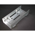 Steel Raceway Coupling 2.25 in Gray Electrical Connector
