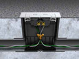 Wiremold Modulink 880MP Series Nonmetallic Rectangular Floor Box