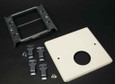 Wiremold-4047 Series Two-Gang Cover & Ortronics Series II Mini Adapter