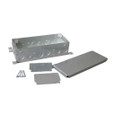 Wiremold Omnibox Series Stamped Steel Floor Box