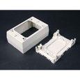 Wiremold Plugmold NM2000 Series Sure-Snap Deep Device Box 4.75" x 3.0" x 1.75" Ivory Plastic