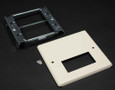 Wiremold-4047 Series Two-Gang Cover One Rectangular Opening