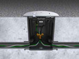 Wiremold Ratchet-Pro Series 881 Round PVC Floor Box