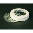 Wiremold 500 & 700 Series Steel Ceiling Fan Box 5.5" with Solid Base - White