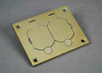 Wiremold 880W Series Powder-Coated Aluminum Duplex Cover Plate