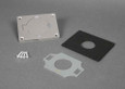 Wiremold 880 Walkerduct Pro Series Brushed Aluminum Cover Plates