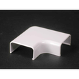 Wiremold 2.75 in Ivory Plastic Flat Elbow Cable Management Fitting