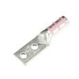 Color-Keyed Compression Lugs 1/0 AWG – Long Barrel Two-Hole Copper Lugs, Pink