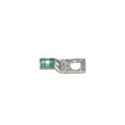Color Keyed One-Hole Lugs #1AWG - Standard Barrel (600V to 35KV) - Green