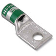Color Keyed One-Hole Lugs #1AWG - Standard Barrel (600V to 35KV) - Green