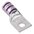 Color Keyed One-Hole Lugs 4/0AWG - Standard Barrel (600V to 35KV) - Purple