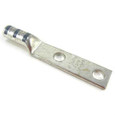 Color-Keyed Two-Hole Compression Lugs #4 AWG – Long Barrel Copper Lugs, Gray