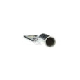 Color-Keyed Two-Hole Compression Lugs #4 AWG – Long Barrel Copper Lugs, Gray