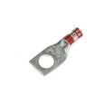 Color Keyed One-Hole Lugs #8AWG - Standard Barrel (600V to 35KV) - Red