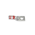 Color Keyed One-Hole Lugs #8AWG - Standard Barrel (600V to 35KV) - Red