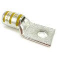 Color Keyed One-Hole Lugs 250kcmil - Standard Barrel (600V to 35KV) - Yellow