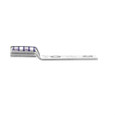 Color-Keyed Two Hole Lugs 4/0AWG - Long Barrel (600V to 35KV) - Purple