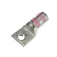 Color Keyed One-Hole Lugs 1/0AWG - Standard Barrel (600V to 35KV) - Pink
