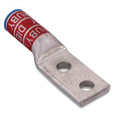 Color Keyed Two Hole Lugs 90°C Connectors for Aluminum/Copper Code Conductor - 2/0 AWG-700kcmil