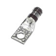 Color Keyed One-Hole Lugs #2AWG - Standard Barrel (600V to 35KV) - Brown