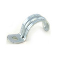 Bridgeport One Hole Pipe Straps - Zinc Plated Steel