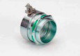 Bridgeport Liquid Tight Connectors with Grounding Lug, Straight - Steel with Aluminum Lug